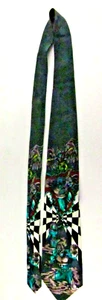 Vintage Saturn's Rangers Silk Tie Comics Neck Tie - Picture 1 of 10