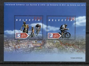 SVIZZERA 2004, SPORT: CICLISMO, BICI SCOTT 1179 FOGLIO RICORDO, MNH - Foto 1 di 1