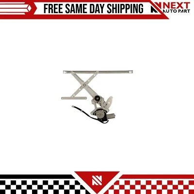 Novo regulador de janela dianteira esquerda e motor para 1986-1989 Honda Accord - Imagem 1 de 4