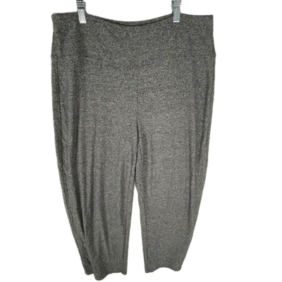 J. Jill Wearever Leggings Womens MP Heather Gray Smooth Fit Straight Leg Pull On - Image 1 of 4