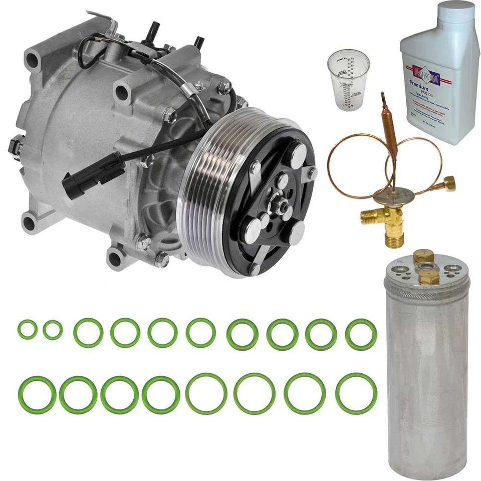 For Chrysler Sebring 1996 1997 1998 Omega AC Compressor w/ A/C Repair Kit CSW - Изображение 1 из 1