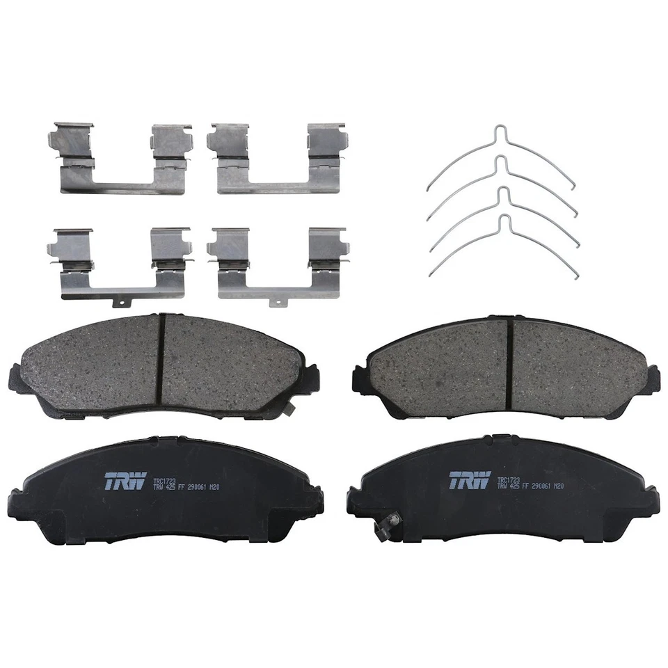 TRC1723 TRW Brake Pad Sets 2-Wheel Set Front for Honda Ridgeline Pilot Acura MDX Foto 1 de 1