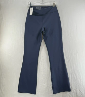 Outdoor Voices Frost Knit Flare Pant Womens M Stretch Pull On High Rise Dark Sky - Image 1 of 4