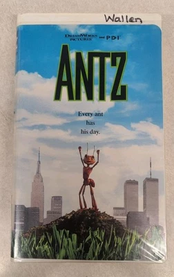 Antz (VHS 1999) Clamshell DreamWorks Animation **Buy 2 Get 1 Free** - Image 1 of 2