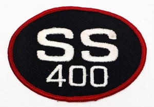 Vintage Chevrolet Chevy SS 400 Super Sport Sew On Patch - Imagen 1 de 4