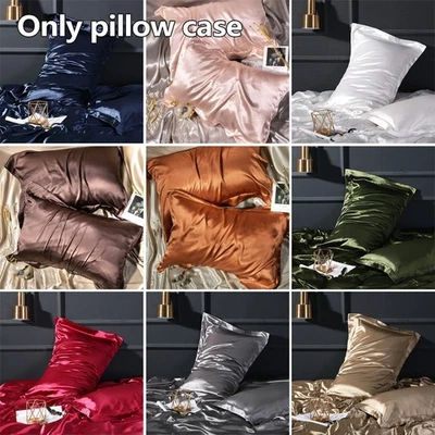 Cosmetic Silk Pillowcases Soft and Delicate Fabric 48x74cm Size Options - Image 1 of 4