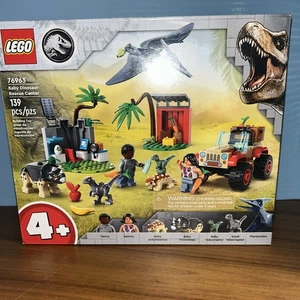 NUEVO SELLADO - LEGO 76963 Jurassic World Baby Dinosaur Rescue Center - Imagen 1 de 5