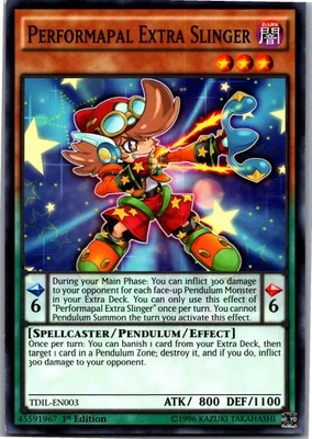 Performapal Extra Slinger Common The Dark Illusion TDIL-EN003 HP/DMG - Image 1 of 2