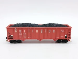 Atlas Burlington Red 90 Ton Hopper Wagon - N Gauge - (Unused) Mint Condition - Picture 1 of 7