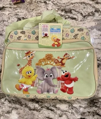 Mini bolsa de pañales Sesame Street Beginnings bebé pájaro bebé niño niña dibujos animados Foto 1 de 4
