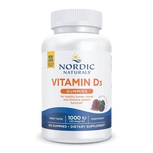 Nordic Naturals Vitamin D3 Gummies - Natural Cholecalciferol Vitamin D, 120 Ct - Picture 1 of 5