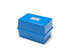Valuex Deflecto Card Index Box 6X4 "es / 152X102mm Blue