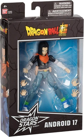 Dragon Ball Super Dragon Stars - Android 17 - Series 10 Action Figure Bandai Cover