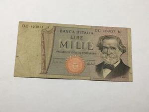 Billet Italie 1000 Lire 1969 (8-38/18) - Picture 1 of 2