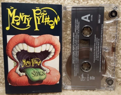 Vintage 1989 Cassette Tape Monty Python Sings Virgin Records - Image 1 of 4