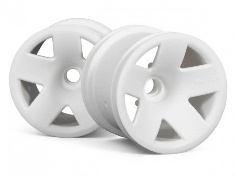 HPI RACING 3040 TYPE F5 TRUCK WHEEL FRONT WHITE - Image 1 of 1