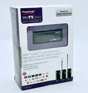 Hauppauge WinTV Aero, Digital TV Stick, Remote Control, Built-in Antenna, BNIB - Picture 1 of 8