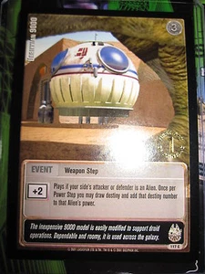 STAR WARS CCG JEDI KNIGHTS CARD MINT/N-MINT 1ST DAY 117C COM URRIKKIAN 9000 - Picture 1 of 2