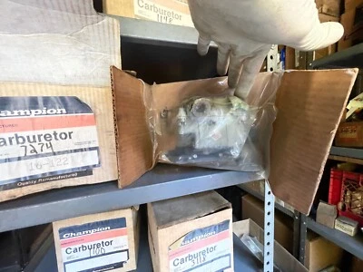 16-122 2bbl  rochester carb carburetor  Keller 1972 pontiac v8 - Image 1 of 2