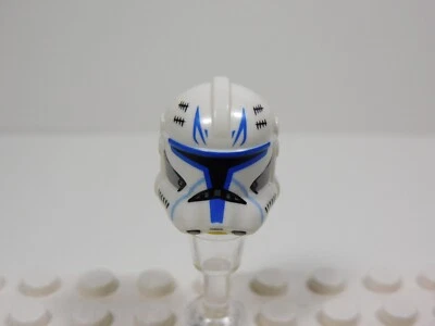 LEGO Star Wars Captain Rex Printed Helmet Minifig R6 - Image 1 of 2