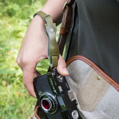 1901 'Maitani' Leather Camera Wrist Strap - Image 1 of 4