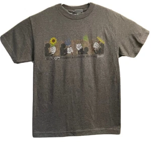 Disney Epcot Flower & Garden Festival 2007 Gray T-Shirt Men’s Medium Med M Top - Picture 1 of 6