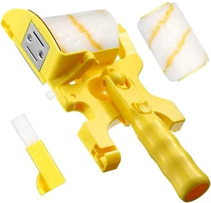 USA Seller!! Paint Edger Roller Brush Multifunctional Hand-Held Clean-Cut 1pcs - Imagen 1 de 12