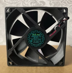 Original Y.L.FAN 90*90*25 12V 0.80A D90SH-12 2 wire chassis cooling fan - Picture 1 of 2