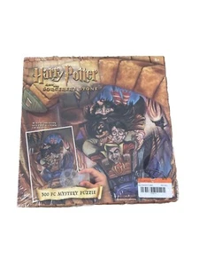 VTG Harry Potter and The Sorcerers Stone 300 Piece Mystery Puzzle w/Decoder 2000 - Picture 1 of 11