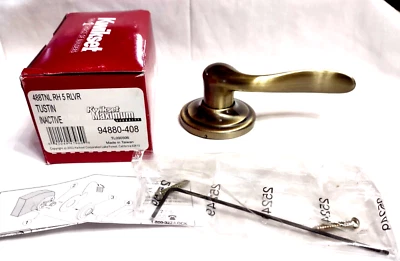 Kwikset Right Handed Signature Tustin Bronze Satin Inactive Dummy Door Lever - Image 1 of 4