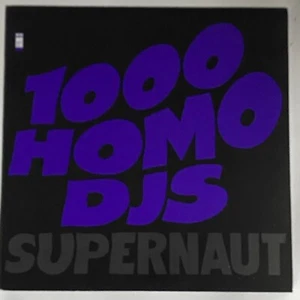1000 HOMO DJS - SUPERNAUT ORIG 1990 WAX TRAX 12" VINYL SINGLE MINISTRY NM/NM - Picture 1 of 6