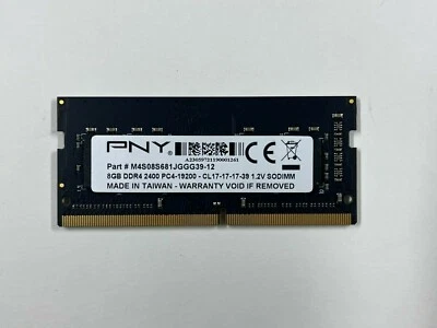 GENUINE PNY MEMORY 8GB RAM M4S08S681JGGG39-12  - Image 1 of 3