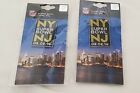x2 NFL Super Bowl 48 XLVIII New York NY New Jersey LAPEL PIN 2014 new sealed