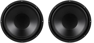 Nuevo (2) 12" pulgadas Big Bass Upgrade Subwoofer repuesto altavoz woofer 4 ohmios - Imagen 1 de 3