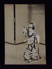 #5219 Japanisch Vintage Foto 1940s / Kimono Damen Tanz Theater Bhnen