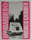 BOMBARDIER MUSKEG CARRIER Snowmobile 1970s dealer brochure - French - Canada