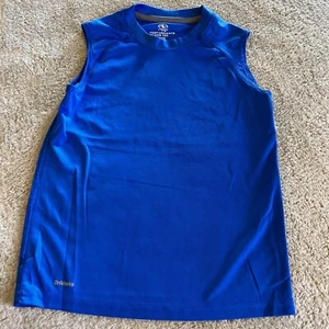 Athletic Works Boys Blue DriWorks Tank Top XS 4-5 - Picture 1 of 5