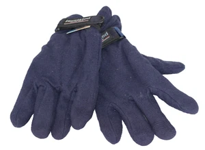 Fleece Gloves Insulated Thermo Wear 100% Polyester M.I USA Inc Blue New - Picture 1 of 5