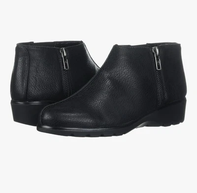 Botines aerosoles personalidad cuña pequeña cuero genuino talla 7 cómodos Foto 1 de 4