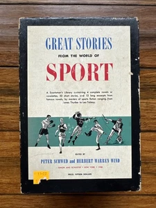 1958 Great Stories From The World of Sport 3-Vol Set Collectible Hardback Books - Picture 1 of 10
