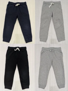 Lot of 4 Sz 4T Carter's Elastic Waist French Terry Joggers Pants w/ Pockets - Picture 1 of 16