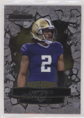 2021 Alumination NIL Collegiate Edition Draft-Driven Gold /149 Kyler Gordon - Image 1 of 2