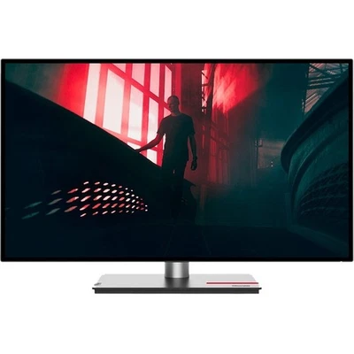 Lenovo ThinkVision P27h-30 27" WQHD WLED LCD Monitor - 16:9 - Raven Black - Image 1 of 4