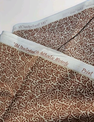 3+ Yards WAVERLY Old Sturbridge Village  Document 26.78.4 "Old New England"  - Image 1 of 4