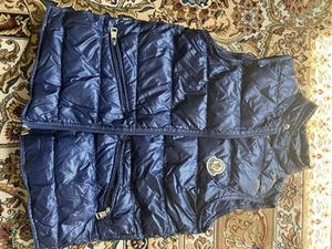 Moncler Purple Vest For Child 12 Yr  - Picture 1 of 4