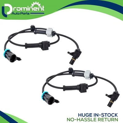 2PCS ABS Wheel Speed Sensor Front Right & Left fit Cadillac Chevrolet GMC ALS482 - Image 1 of 4