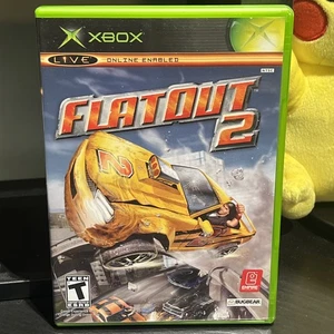 FlatOut 2 (Microsoft Xbox, 2006) - komplett mit Handbuch getestet Videospiel Rennen - Bild 1 von 6