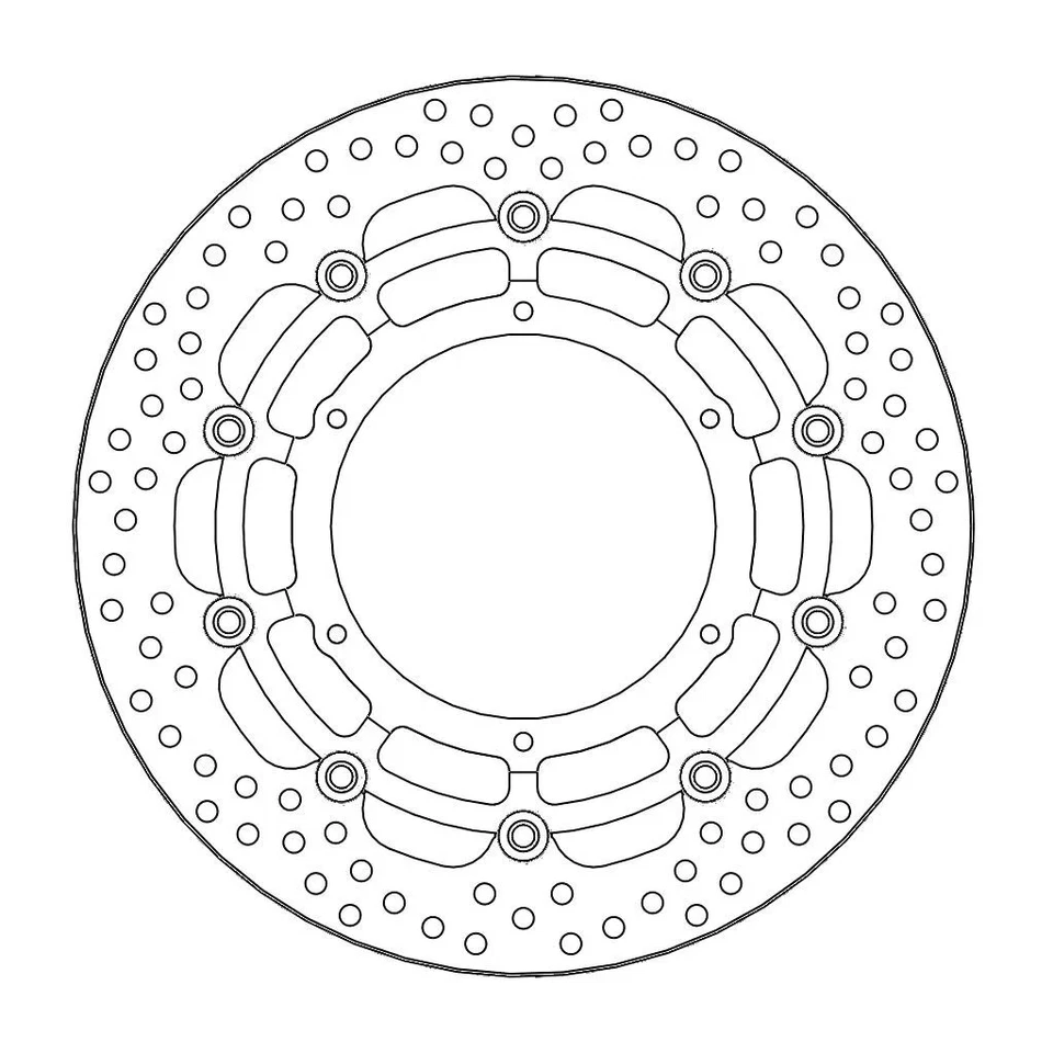 Disque de frein flottant série Halo MOTO-MASTER 310 mm 112250 - Photo 1/1