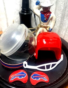 NFL Kaugummiautomat ~ Mini Football Helm - Buffalo Bills - Bild 1 von 2