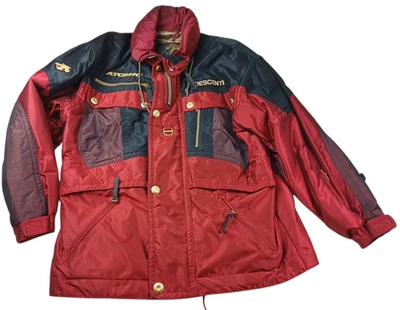 Chaqueta De Colección Descente Canada Equipo de Esquí Roja Negra Para Hombre Abrigo Funcional Aislado Lg Foto 1 de 4